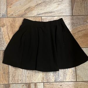 Women's Black Skater Skirt